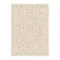 Auric 3564-0020-BONE Colosseo Area Rug, Bone - 3 ft. 3 in. x 4 ft. 11 in. AU2643472